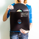 Набор подставок под тарелки в виде пластинки Vinyl Style