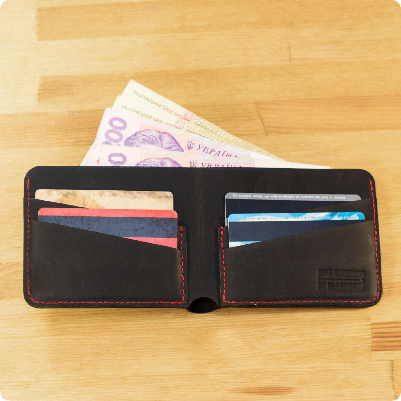 Портмоне 4.1 BlankNote (11х9 см) Классика. разные расцветки