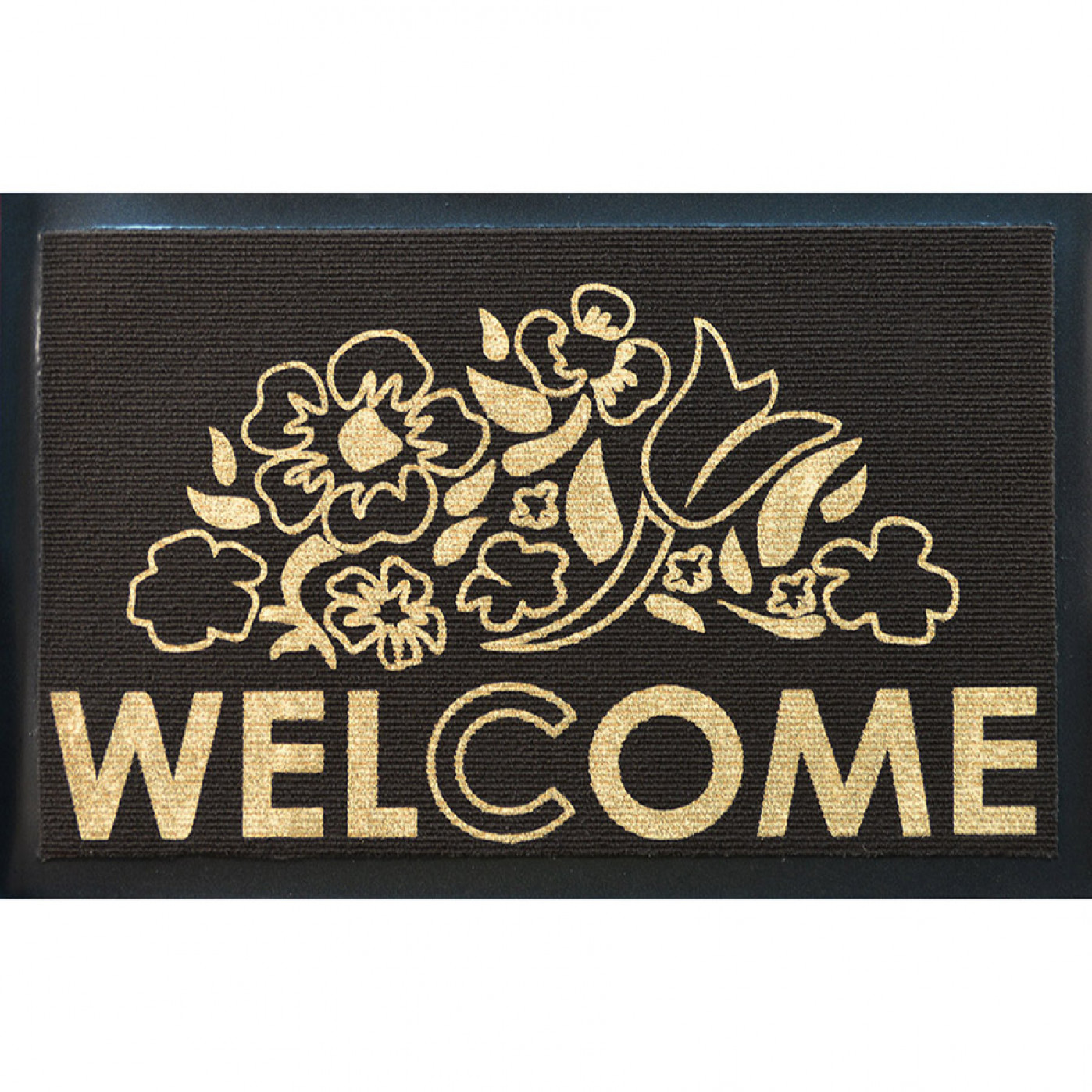Коврик придверный Welcome
