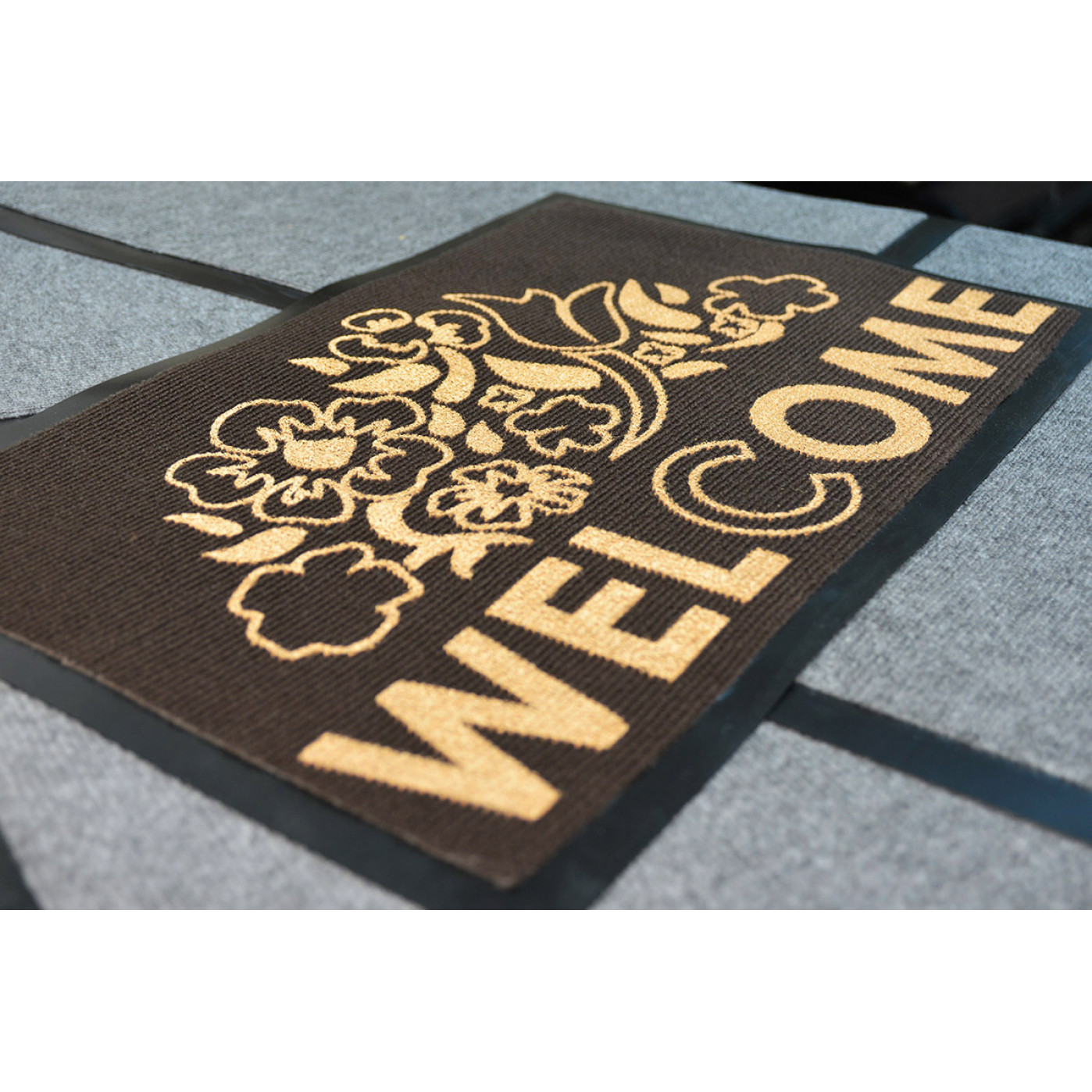 Коврик придверный Welcome