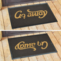 Коврик придверный зеркальный Come In - Go Away