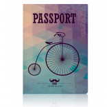Обложка на паспорт  Ретро велосипед 