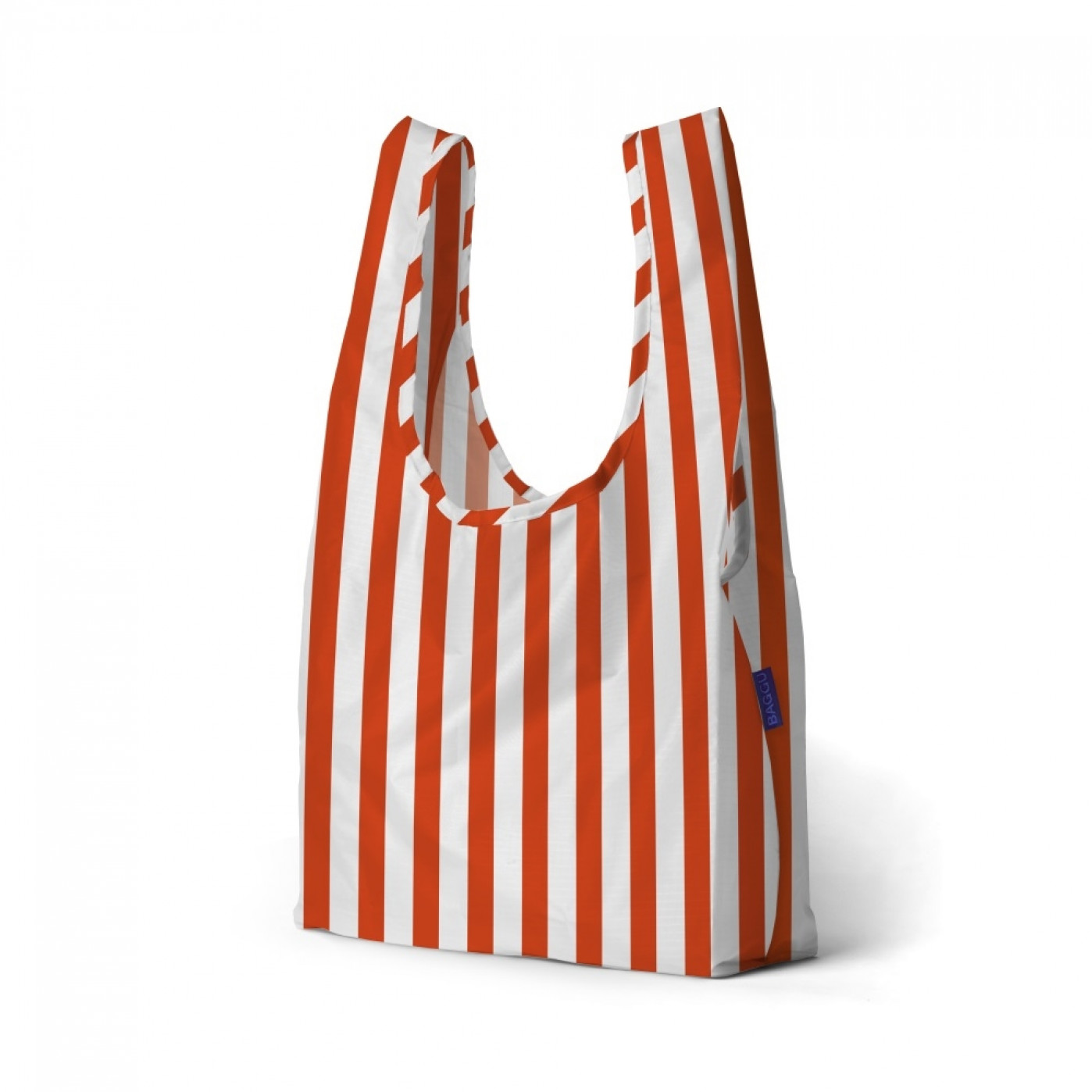 Складная сумка-шоппер BAGGU - Poppy Stripe