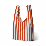 Складная сумка-шоппер BAGGU - Poppy Stripe