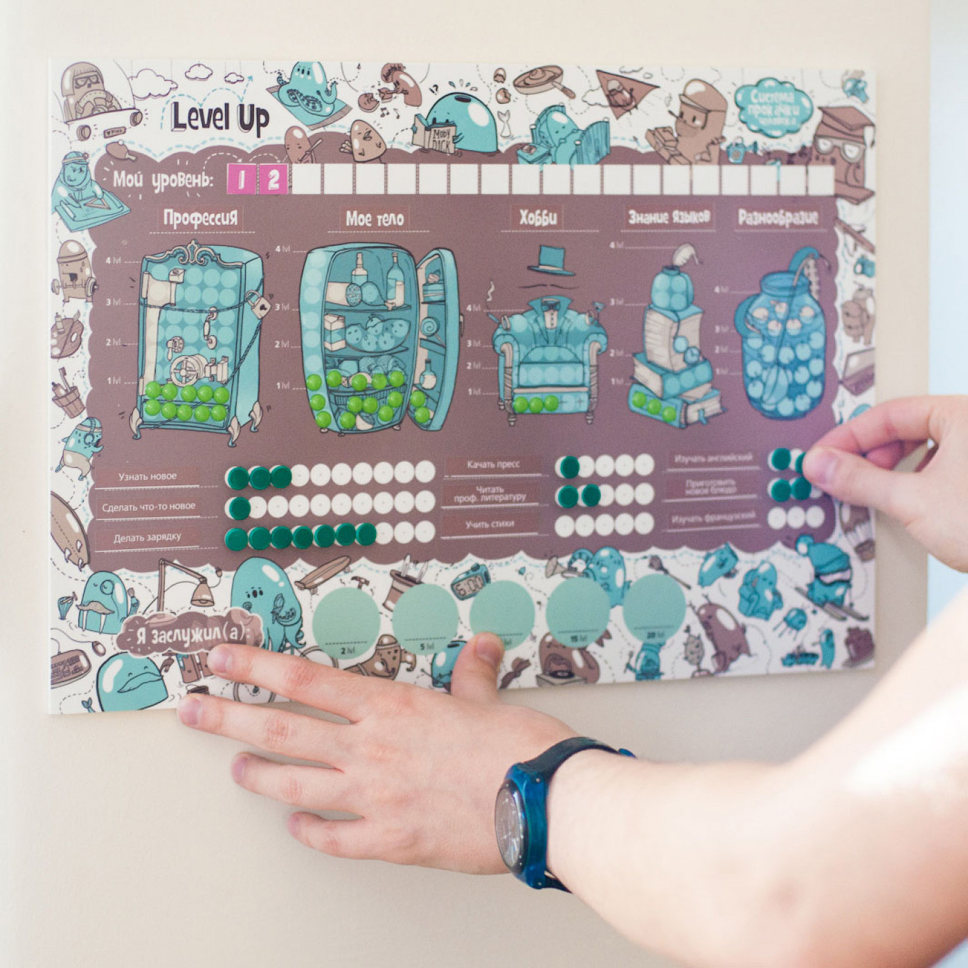 Level Up: система прокачки человека