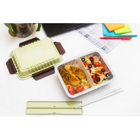 Большой Ланч-бокс Delicious зеленый