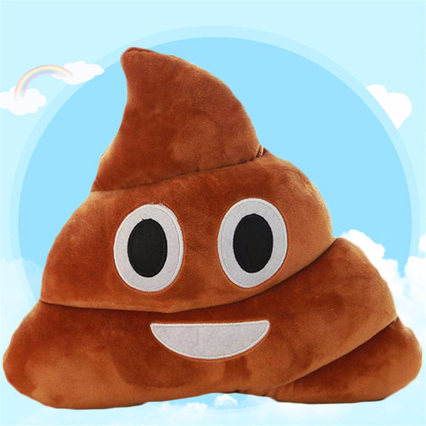 Большая Подушка Mr. Poo Classic Большая Подушка Mr. Poo Classic
