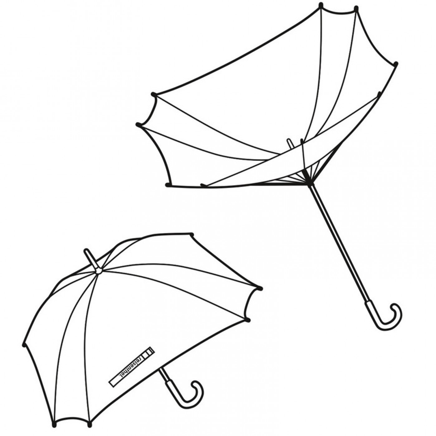 Зонт мультяшный