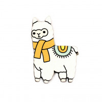 Деревянный пин Waf-Waf Альпака