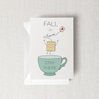 Открытка Fall in love
