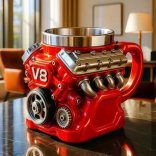 Кружка Двигатель V8 