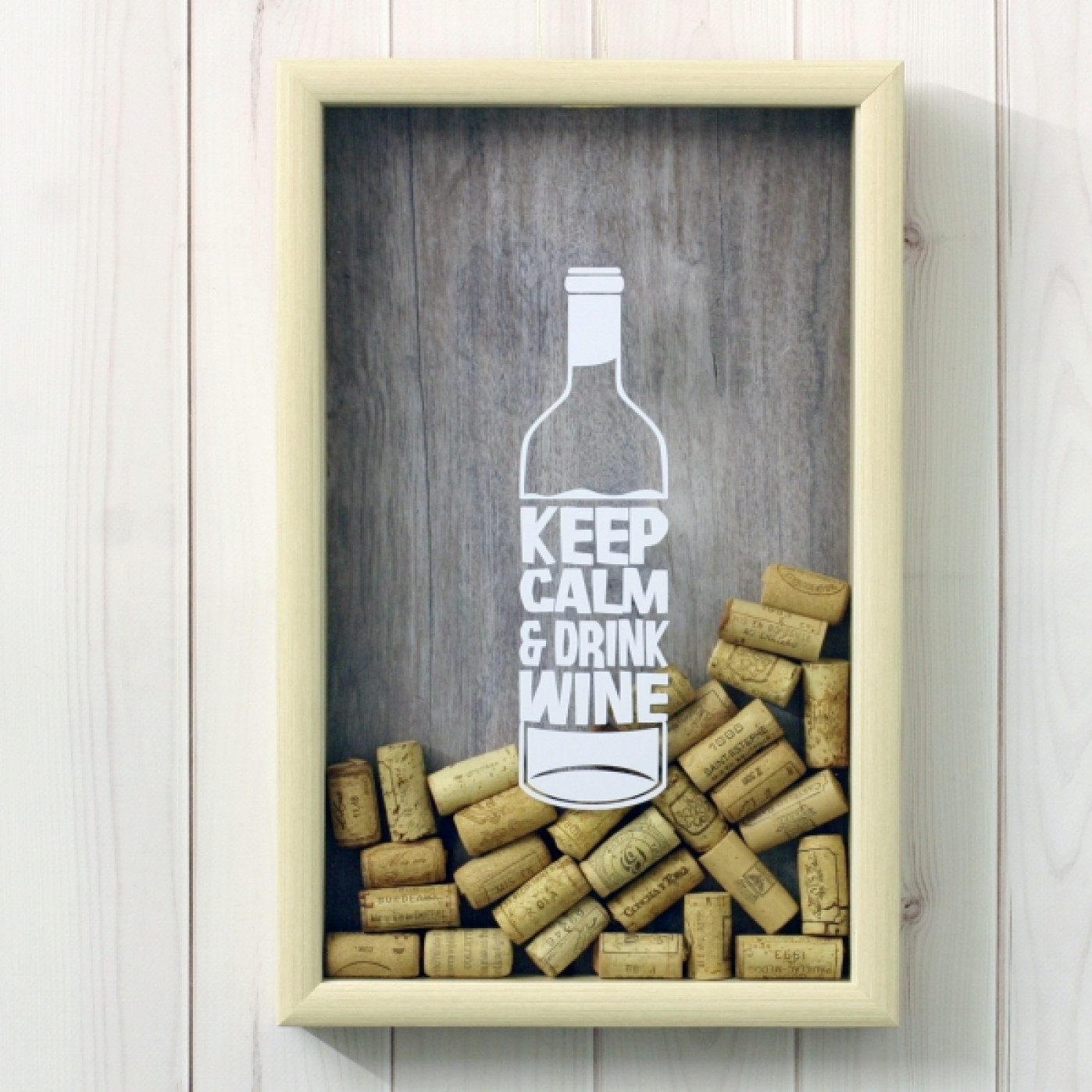 Копилка для пробок Keep Calm -wine Bottle
