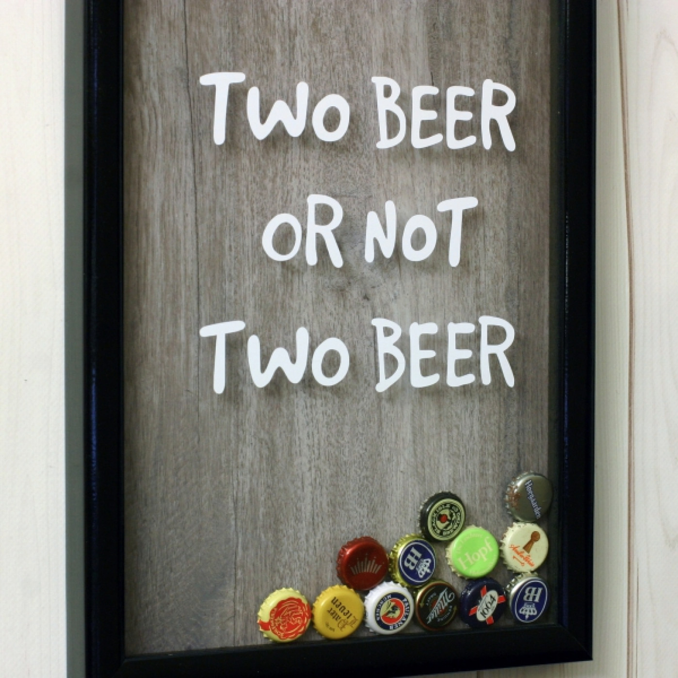 Копилка для крышычек Two Beer Or not Two beer Копилка для крышычек Two Beer Or not Two beer