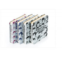 Креативбук с металлической обложкой Fashion people