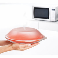 Блюдо для микроволновой печи M-Cuisine с двойными стенками и крышкой