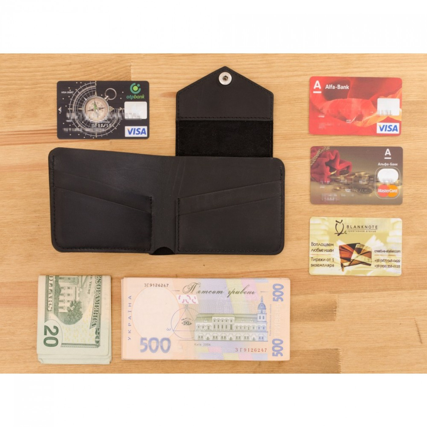 Портмоне 4.2 BlankNote (11х9 см) разные расцветки