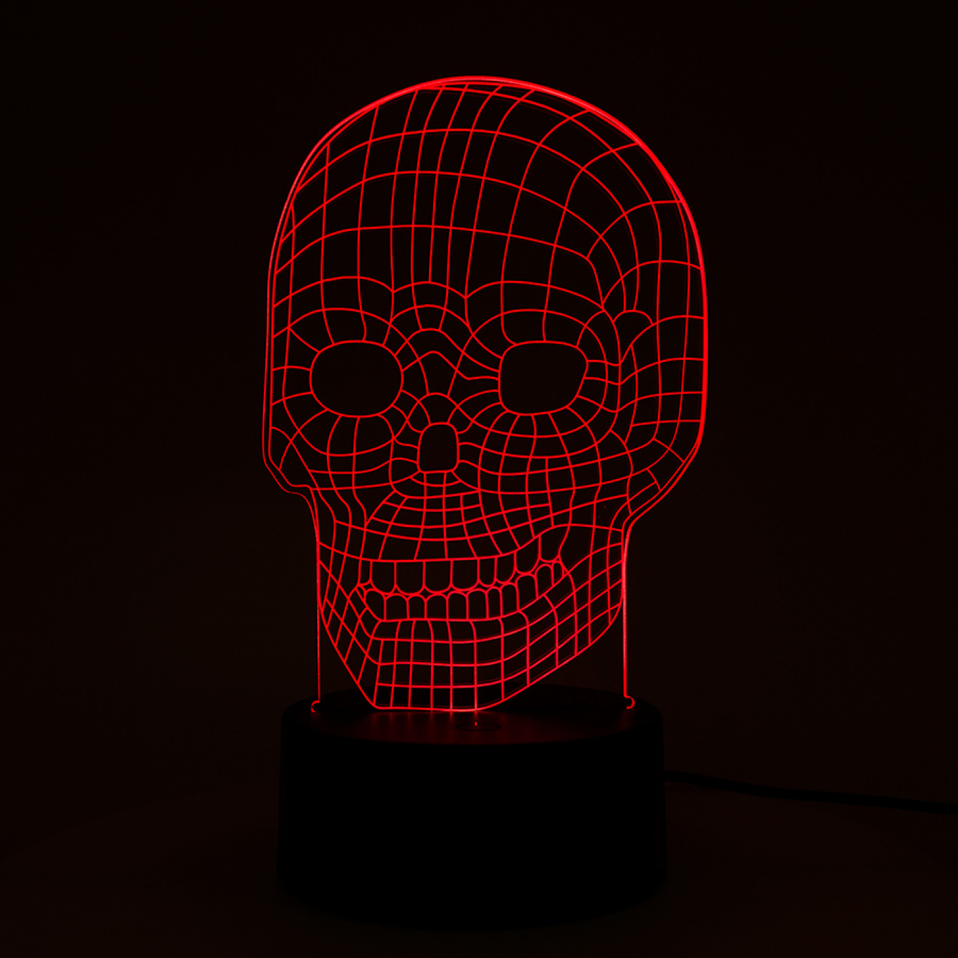 3D светильник Череп