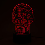 3D светильник Череп