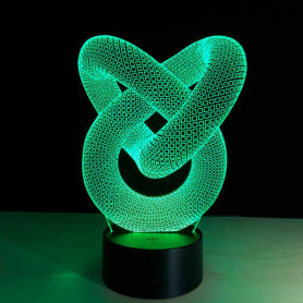 3D Светильник Cпираль-2