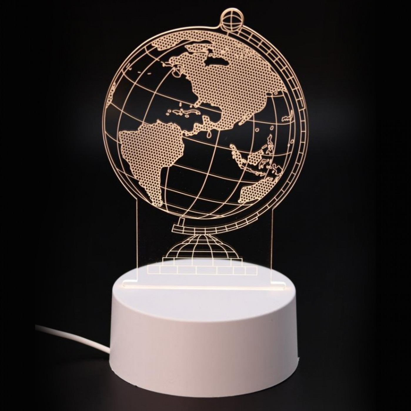 3D светильник Глобус 3D светильник Глобус