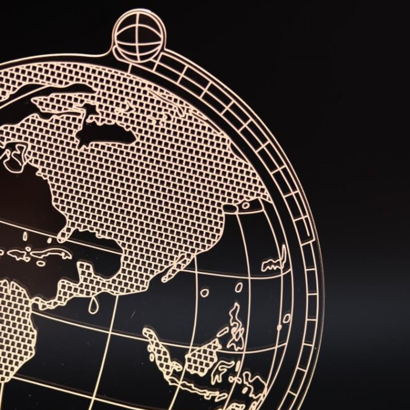 3D светильник Глобус 3D светильник Глобус