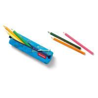 Пенал детский Pencilroll cactus blue-2