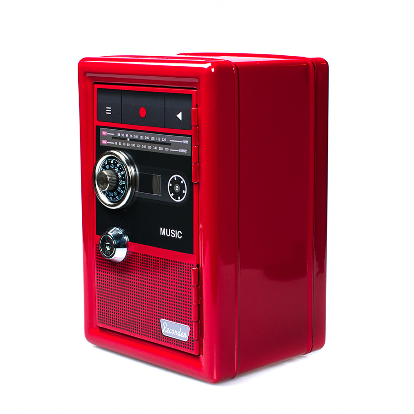 Копилка-сейф с ключом в виде Ретро Радио