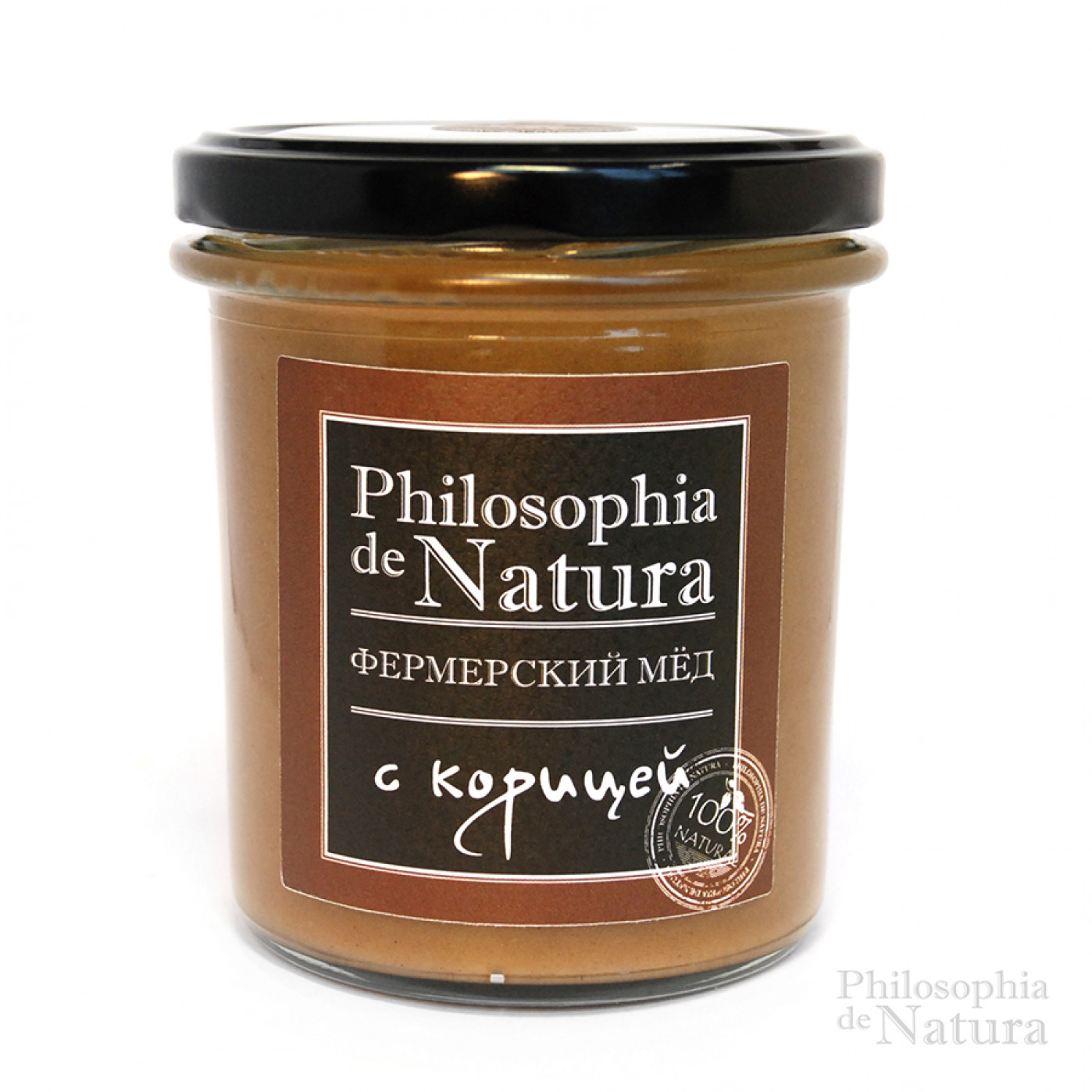 Фермерский крем-мед с корицей Philosophiya de natura. 180 гр
