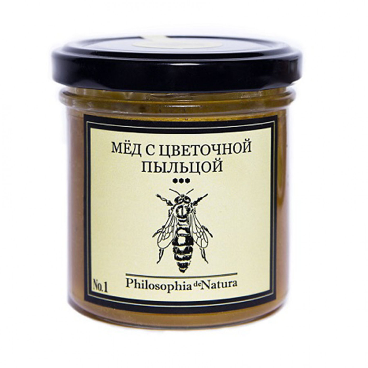 Фермерский крем-мед с цветочной пыльцой Philosophiya de natura. 180 гр