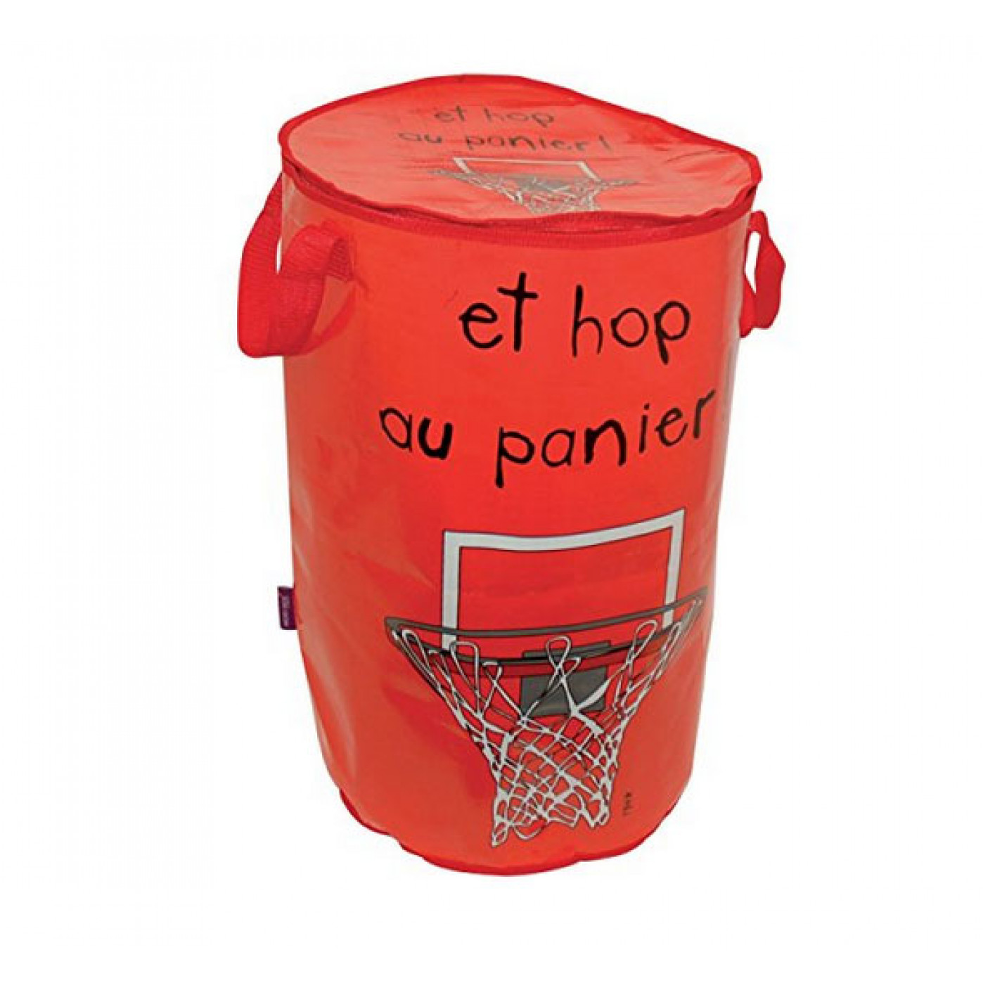 Складная корзина для белого белья с крышкой Incidence Et Hop Au Panier Складная корзина для белого белья с крышкой Incidence Et Hop Au Panier