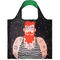 Складная сумка Loqi Fashion Smoking Beard
