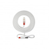 Плоский USB Дата-кабель Griffin Apple 8 pin Белый