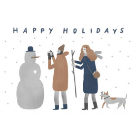Открытка  Happy Holidays 