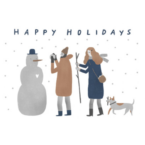 Открытка  Happy Holidays от Magicmag.net