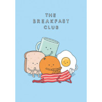 Oткрытка  The breakfast club  Oткрытка  The breakfast club