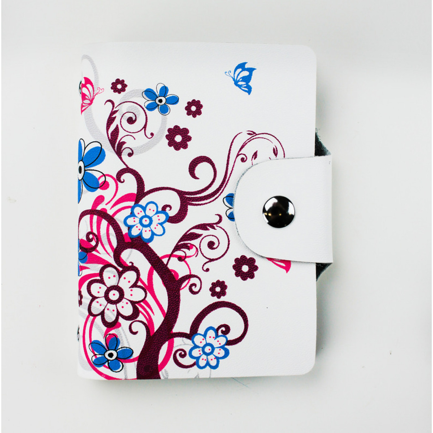 Держатель для карточек Zodiac Flowers series. Кожа. Держатель для карточек Zodiac Flowers series. Кожа.