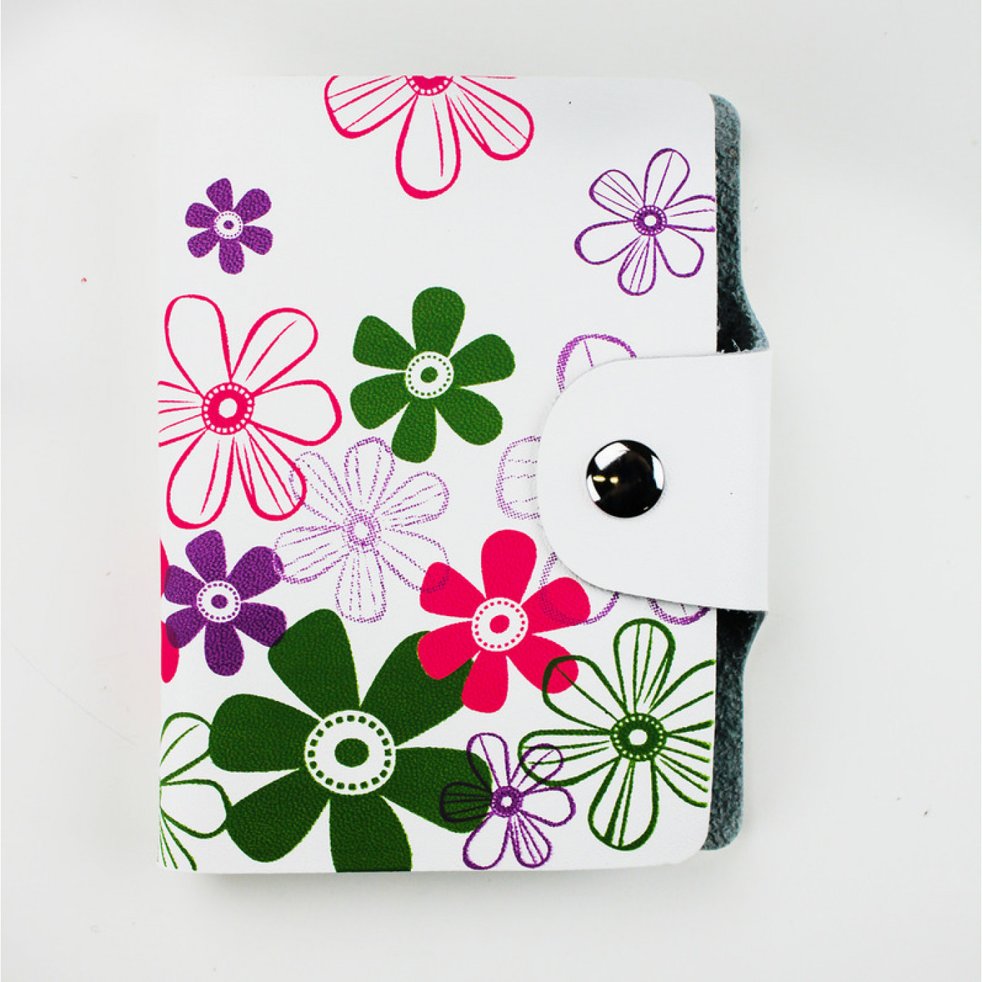 Держатель для карточек Zodiac Flowers series. Кожа. Держатель для карточек Zodiac Flowers series. Кожа.