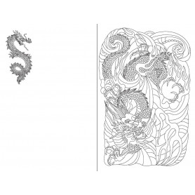 Записная книжка-раскраска Artbook, в китайском стиле-2