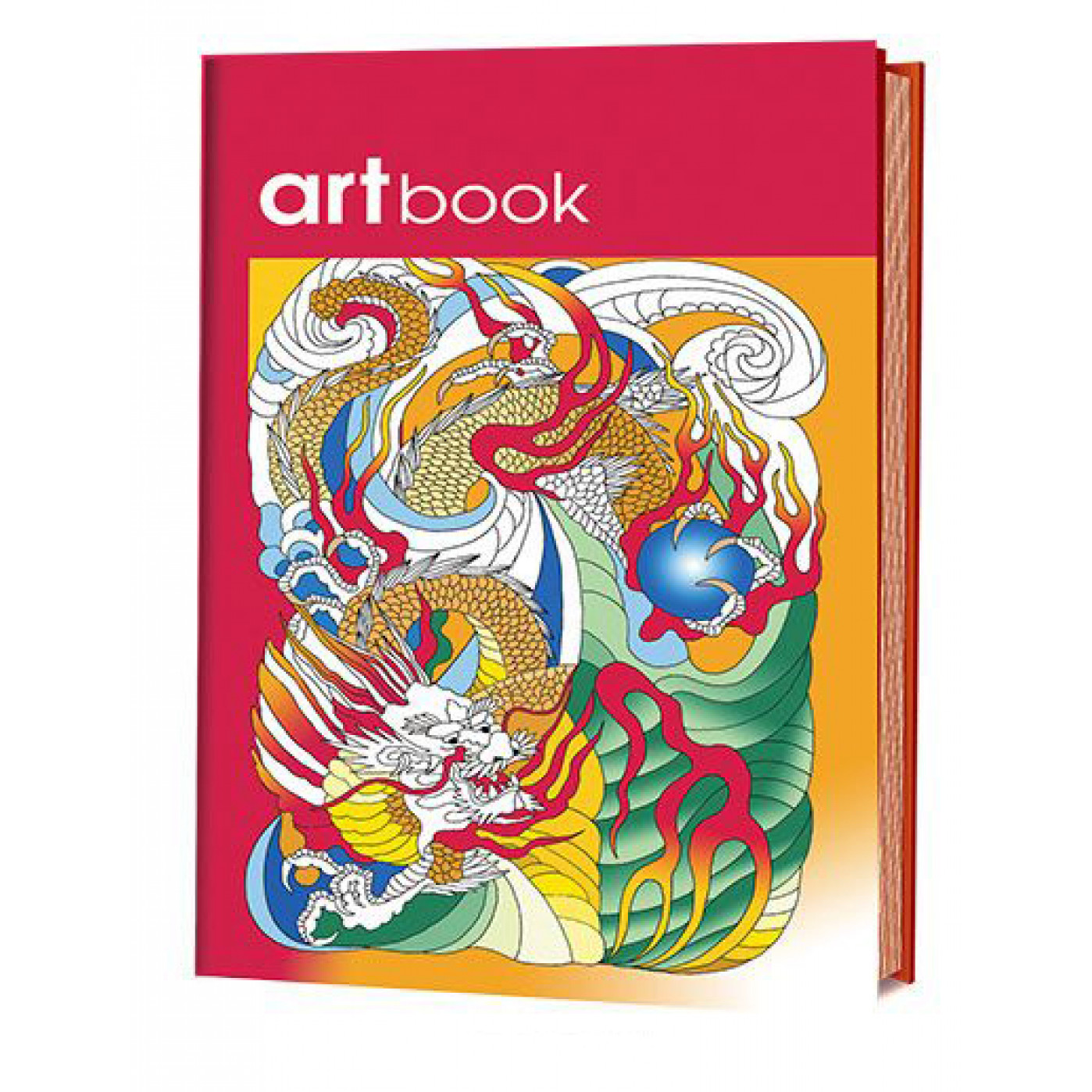 Записная книжка-раскраска Artbook, в китайском стиле