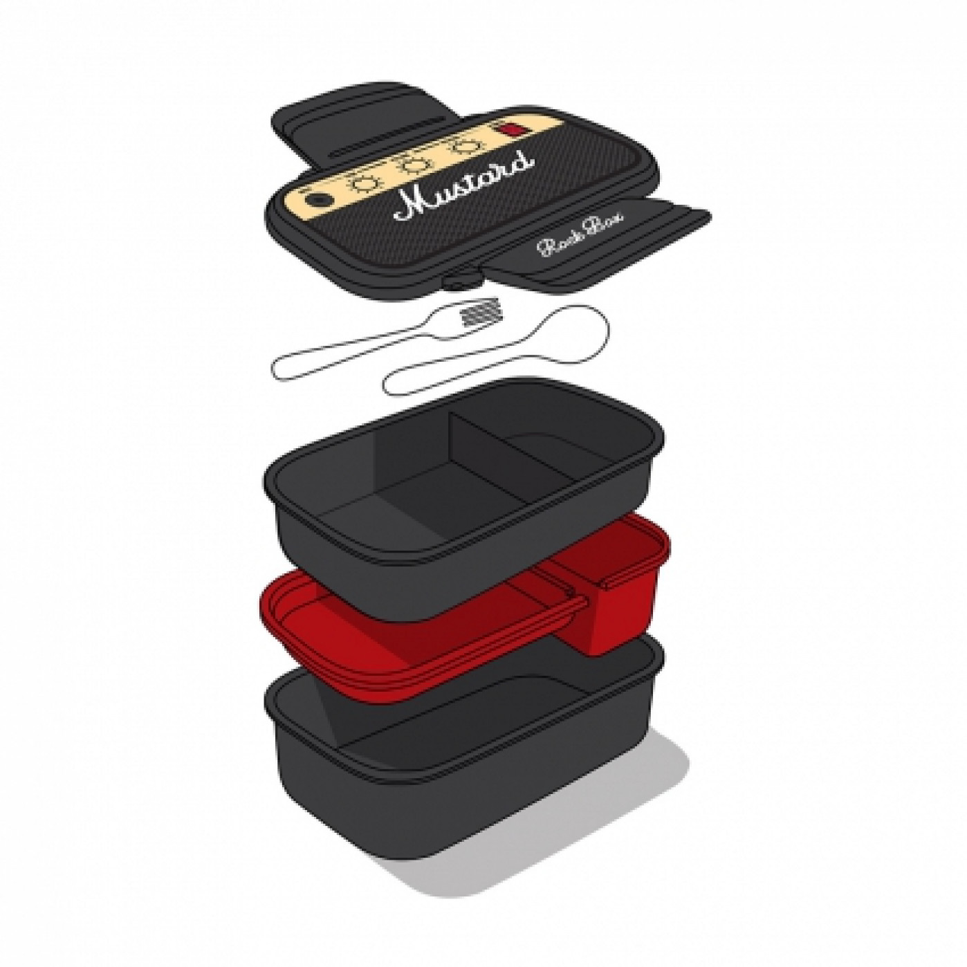 Ланч-бокс Rockbox Ланч-бокс Rockbox