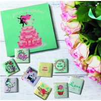 Шоколадный набор  С днем свадьбы 