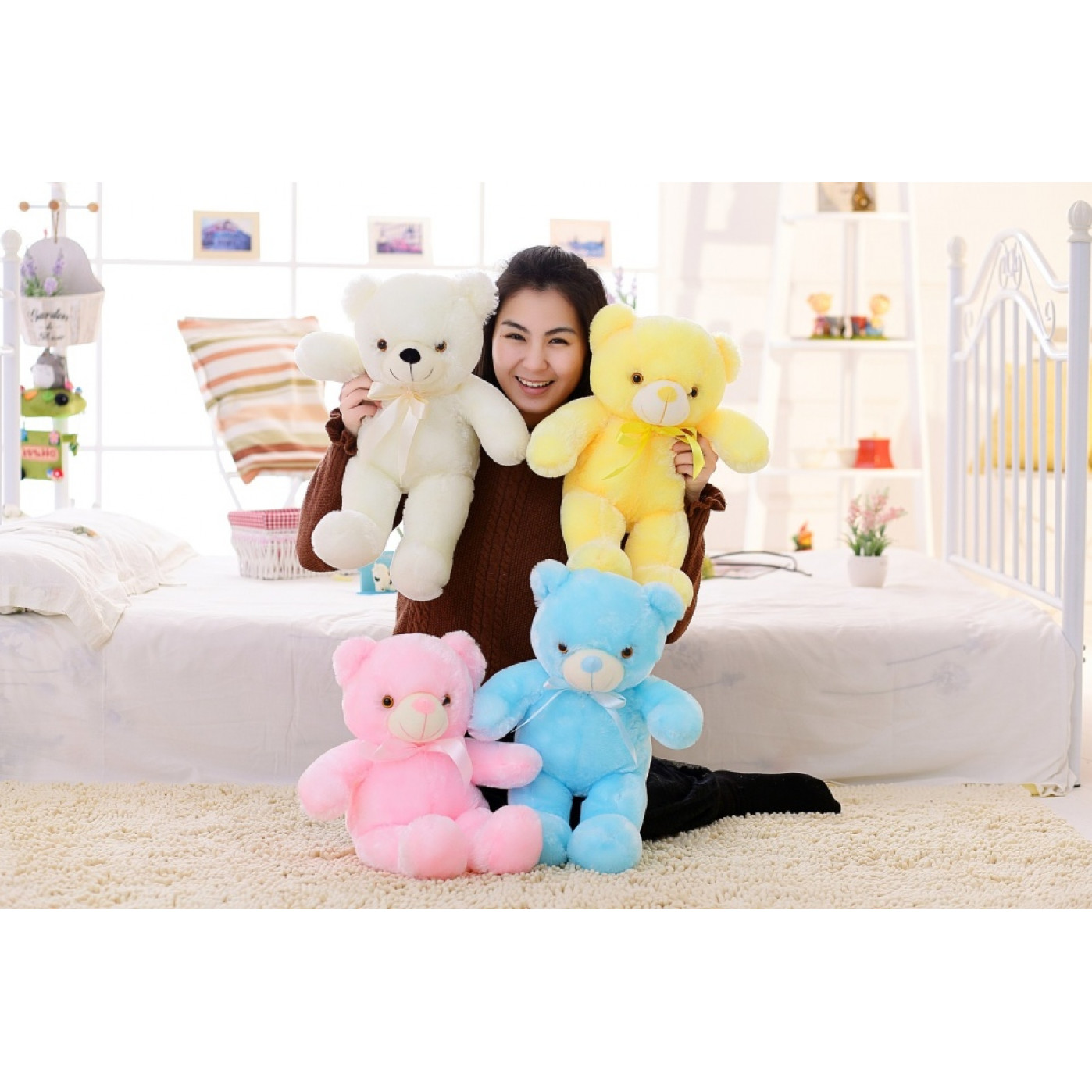 Светящийся плюшевый мишка Teddy Светящийся плюшевый мишка Teddy