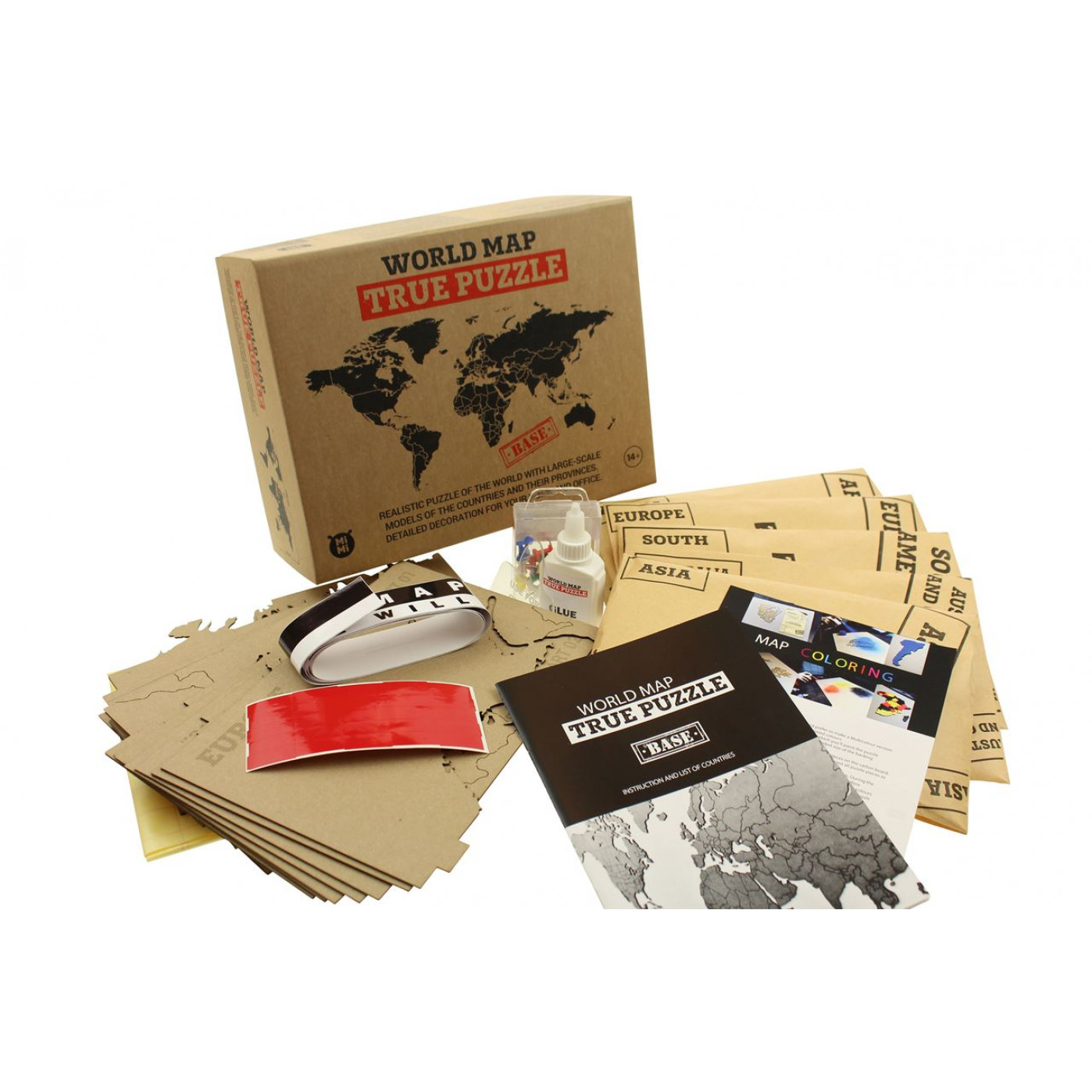 Реалистичный пазл мира True World Puzzle Base Реалистичный пазл мира True World Puzzle Base