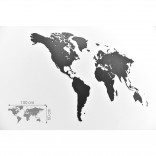 Реалистичный пазл мира True World Puzzle Black