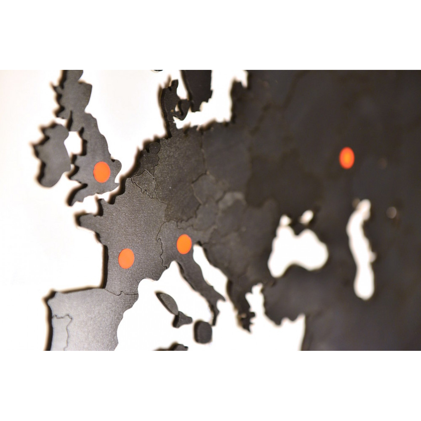Реалистичный пазл мира True World Puzzle Black Реалистичный пазл мира True World Puzzle Black