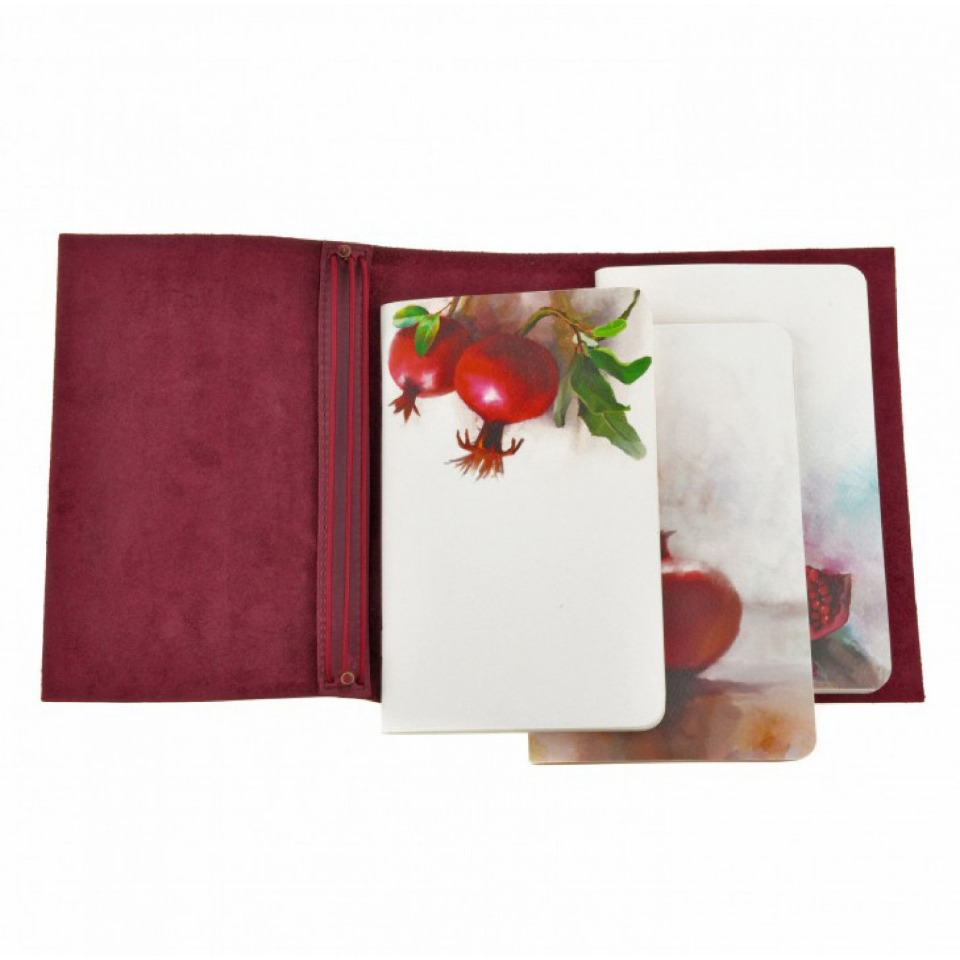 Кожаный софт-бук Гранат Blanknote