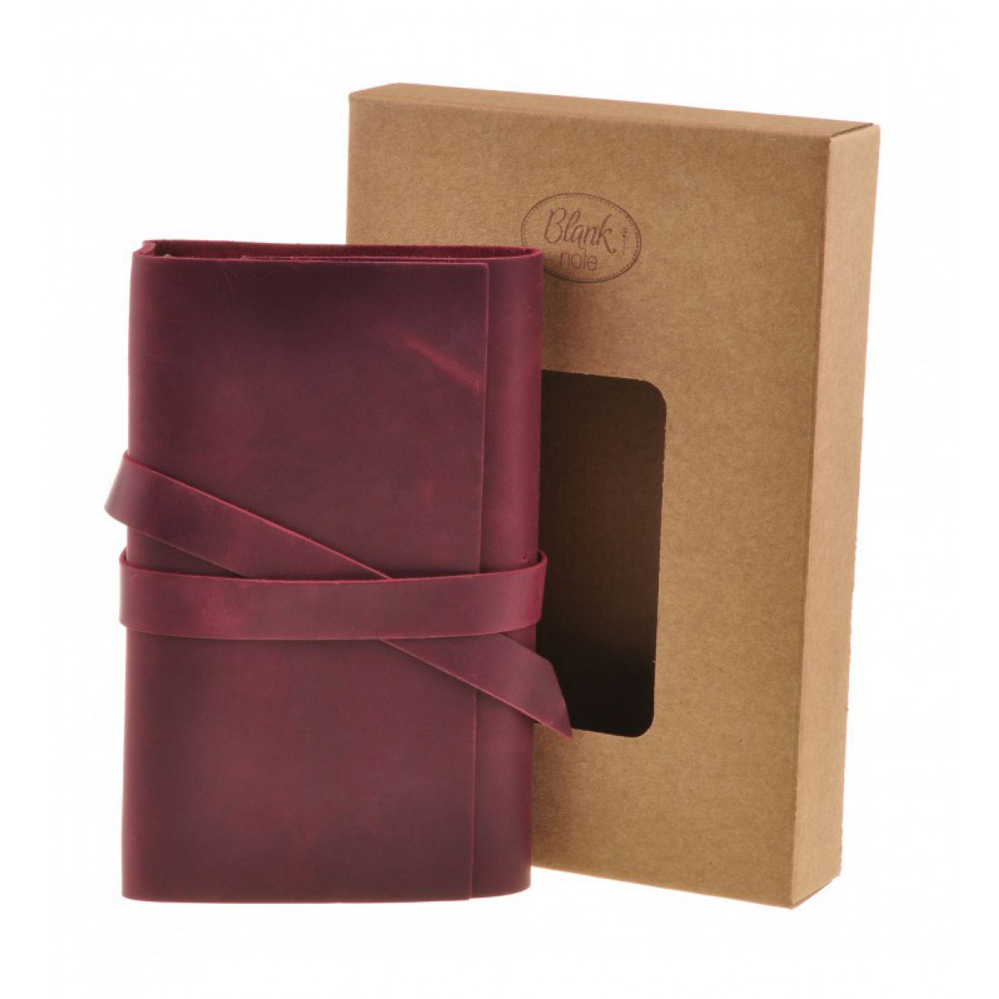 Кожаный софт-бук Гранат Blanknote