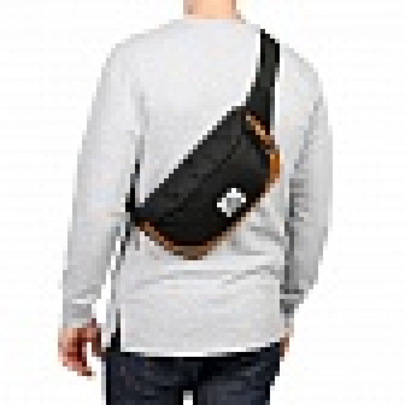 Сумка поясная Якорь Баркаc Черная