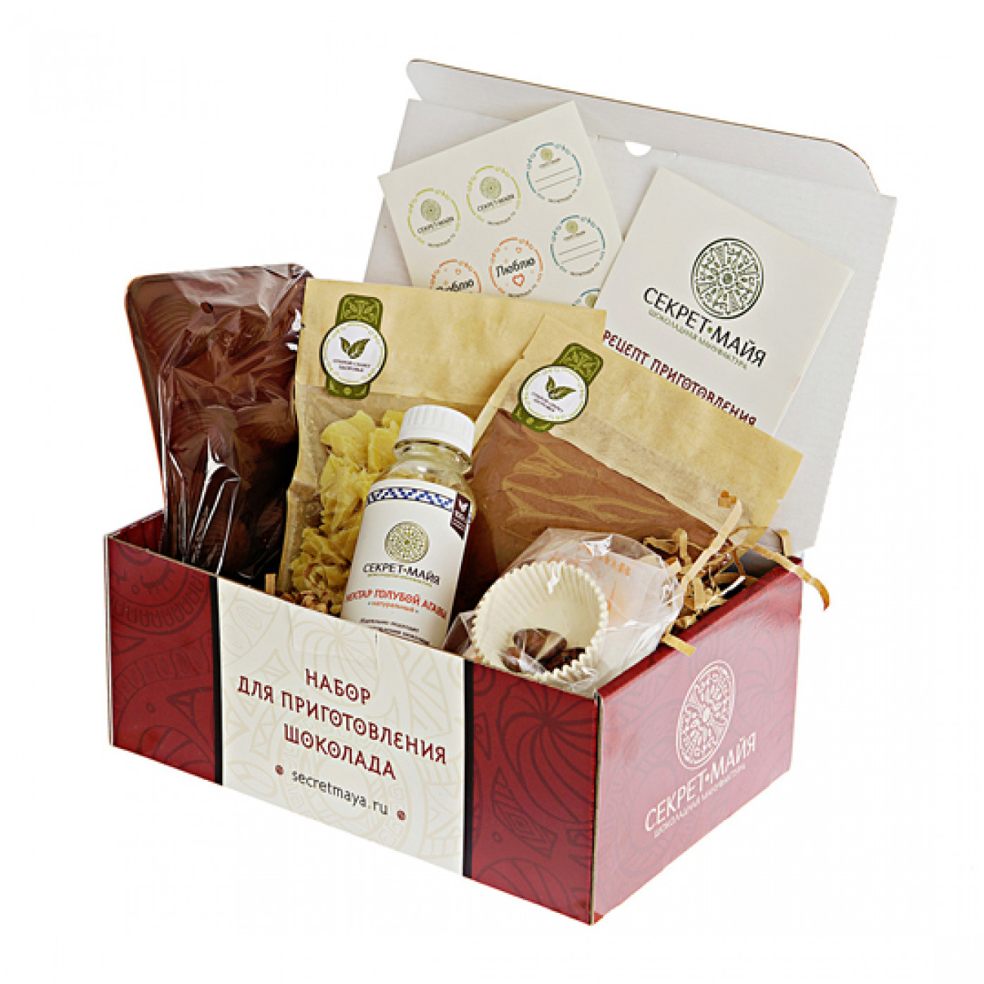 Набор для приготовления шоколада Секрет Майя Master Agave