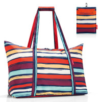 Сумка складная Mini maxi travelbag artist stripes